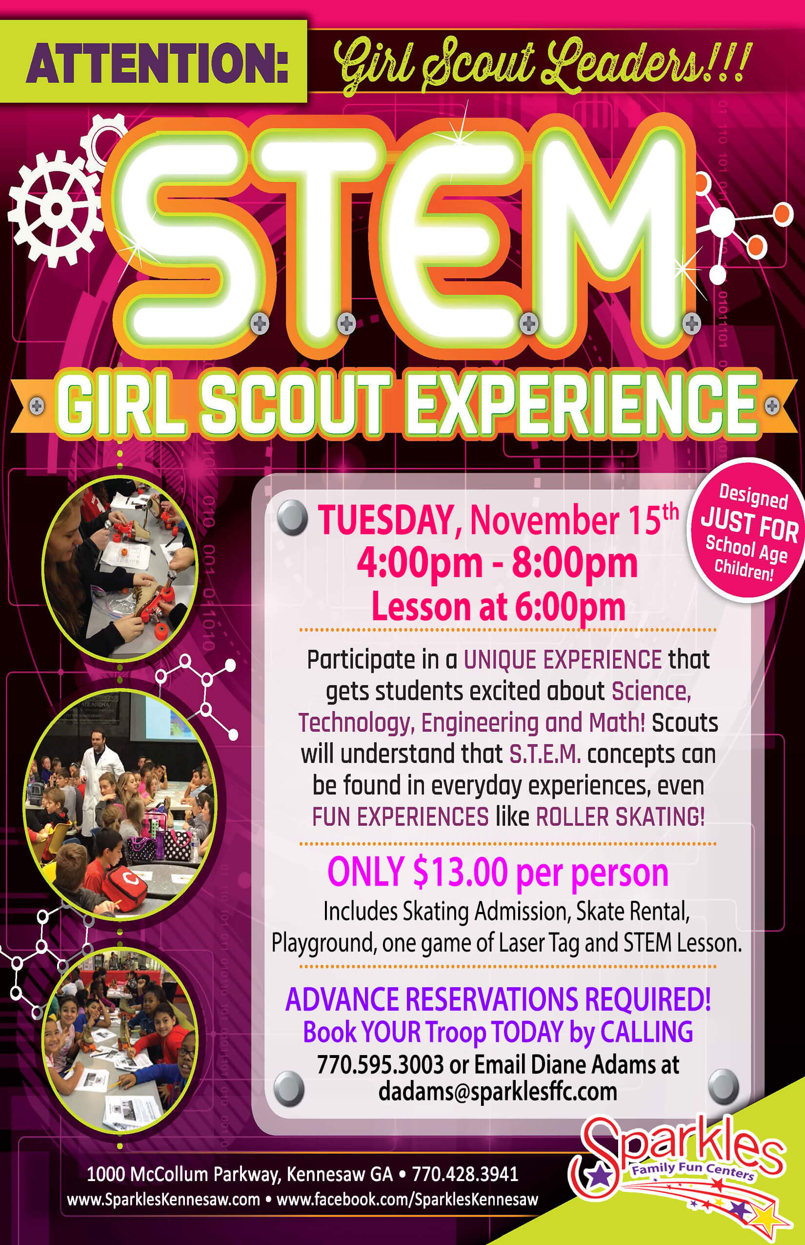 spring into stem girl scouts discount code