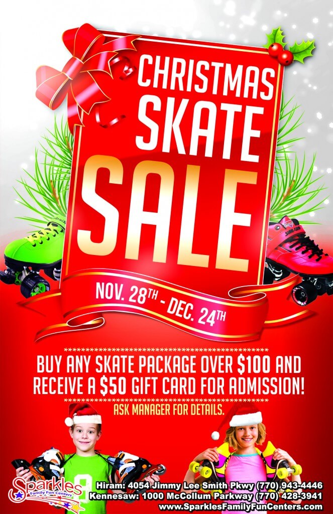 Christmas Skate Sale 2015