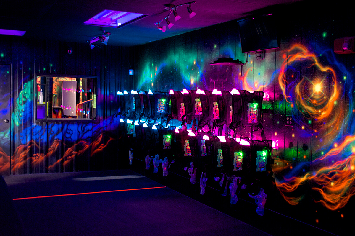 four player laser tag