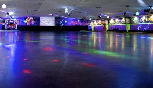 Skate and dance to the music with your date!