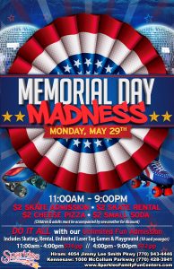 Memorial Day Madness